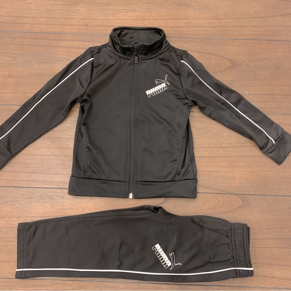Black Puma Track Suit